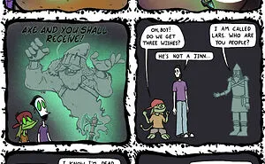 A Nutty Necromancer And His Audacious Assistant Are The Main Characters Of The Comic Series I Create (23 New Pics)