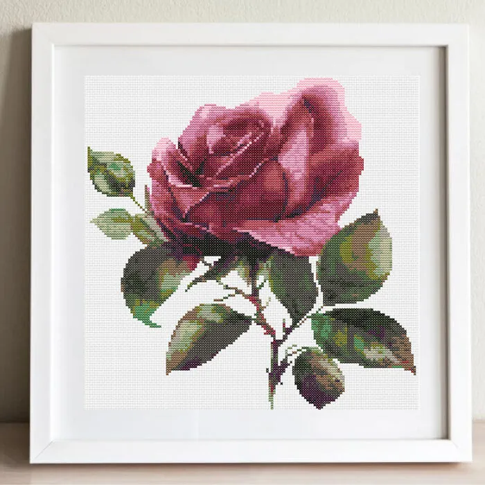 I Created Various Floral Cross Stitch Patterns (15 Pics)