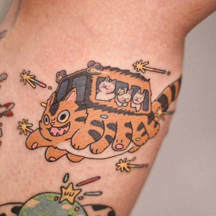 This Tattoo Artist Makes Adorable Animal-Themed Designs