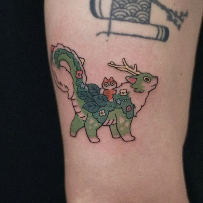 This Tattoo Artist Makes Adorable Animal-Themed Designs