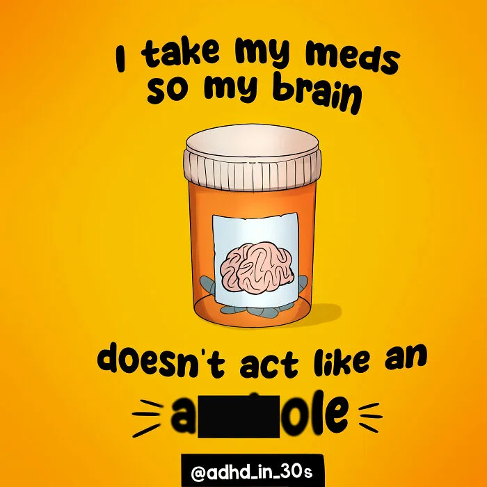 I Make Relatable Comics To Explain What It Is Like To Live With ADHD And Autism (24 Pics)