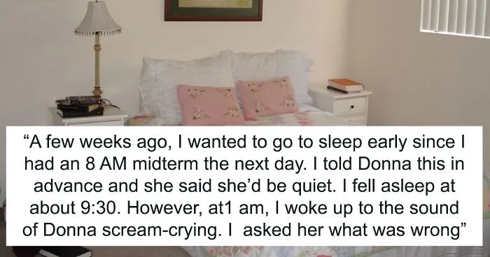 Woman Quits Helping When Roommate Won’t Calm Down For 1.5 Hours And Asks Her To Leave The Room, Results In The Silent Treatment