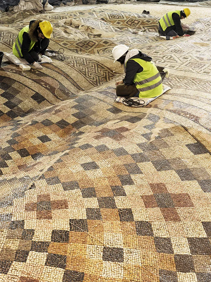 A Few Years Ago, The World’s Largest Intact Ancient Mosaic Opened To The Public In Antakya, Turkey