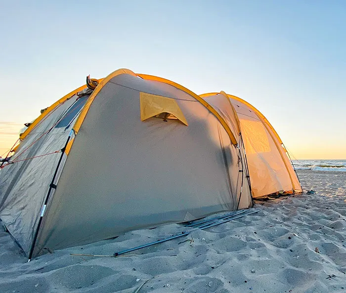 Use A Pop-Up Tent As A Shade