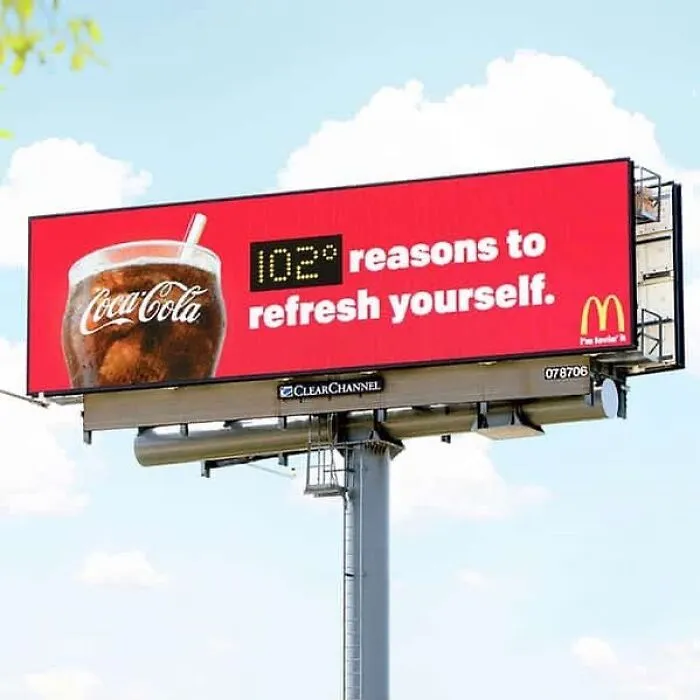 50 Times Marketing Specialists Stepped Up Their Game And Surprised People With These Cool Outdoor Adverts