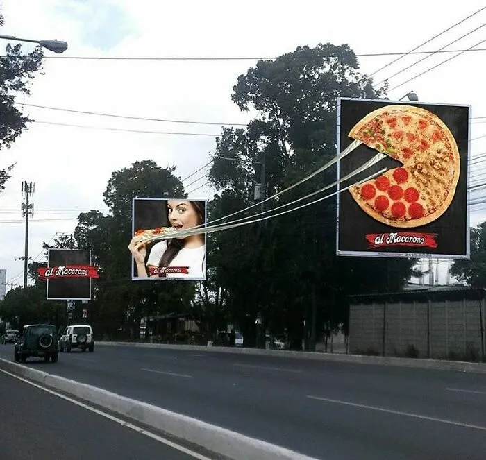 50 Times Marketing Specialists Stepped Up Their Game And Surprised People With These Cool Outdoor Adverts