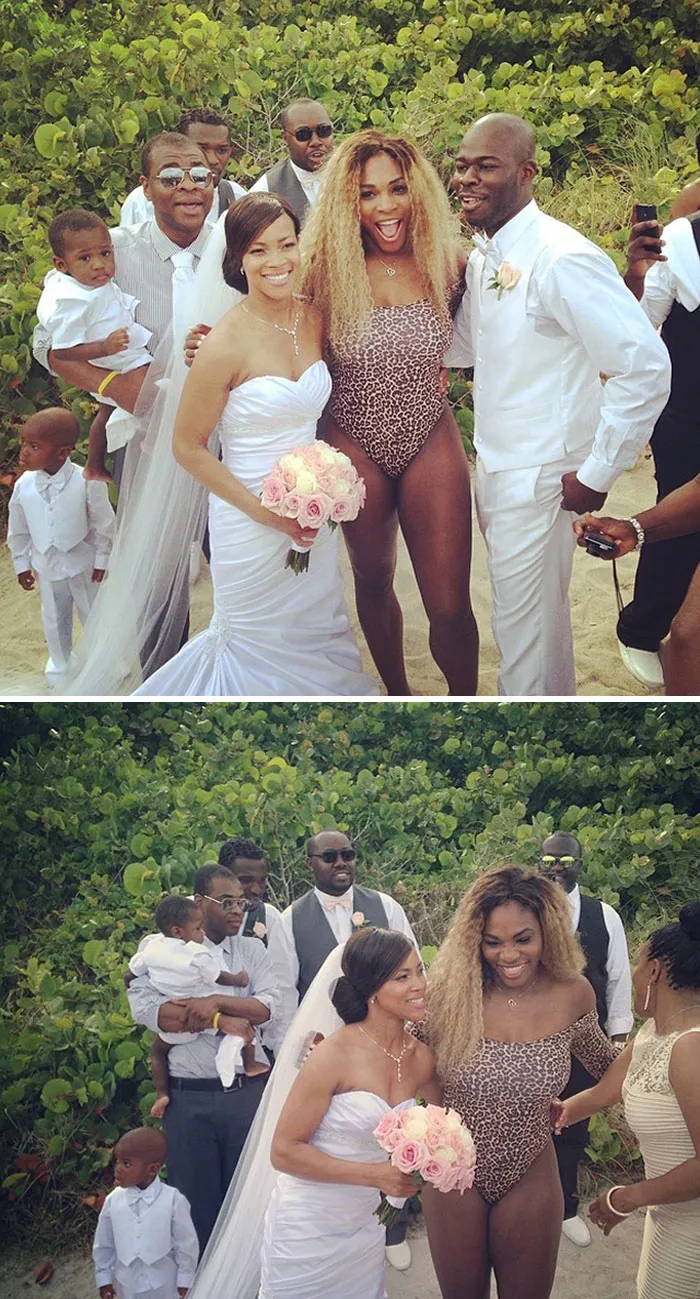 Bikini Wedding Crasher Serena Williams