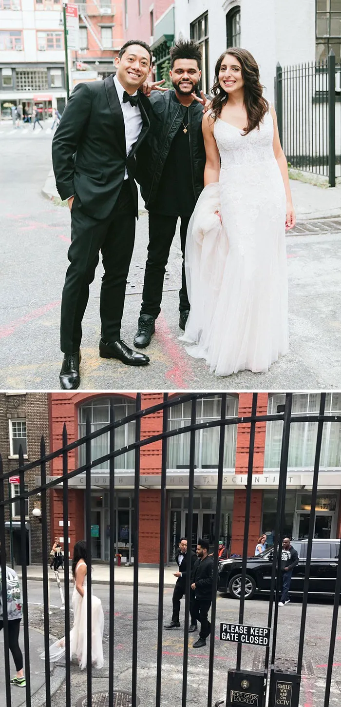 When Your Couple's Portrait Session Gets Crashed By The Weeknd