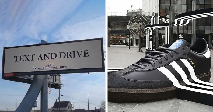 50 Times Marketing Specialists Stepped Up Their Game And Surprised People With These Cool Outdoor Adverts