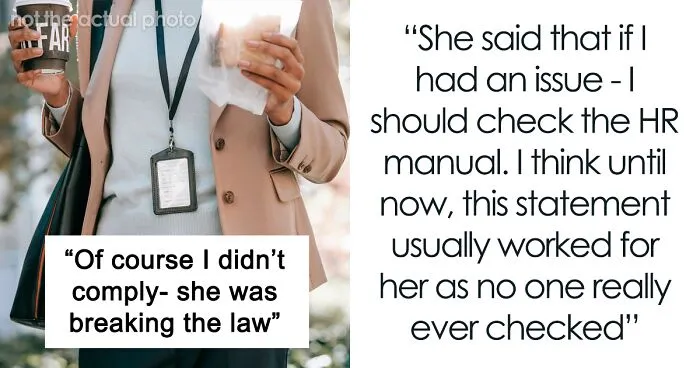 "I Stood Up And Announced I Was Going On Lunch": Employee Goes To HR After Manager Tells Her She Can't Have A Lunch Break