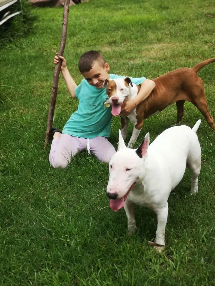 1 X Grandson And 2 X Happy Bleps!