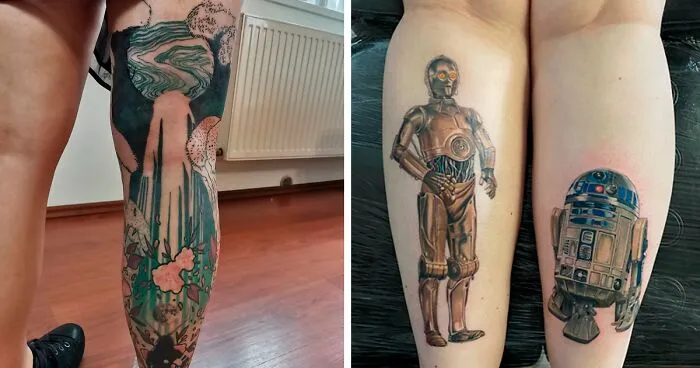 97 Awesome Lower Leg Tattoos We Found On The Internet
