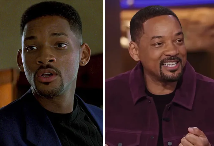 Will Smith At 26 And At 54 Years Old