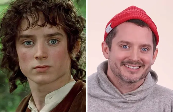 Elijah Wood At 20 And At 40 Years Old