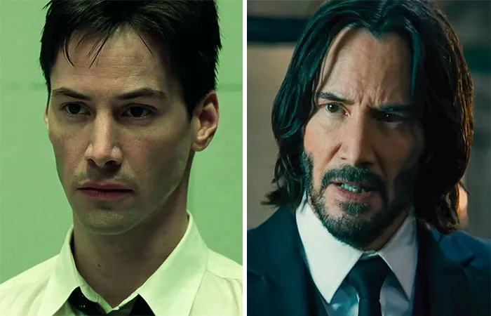 Keanu Reeves At 34 And At 58 Years Old
