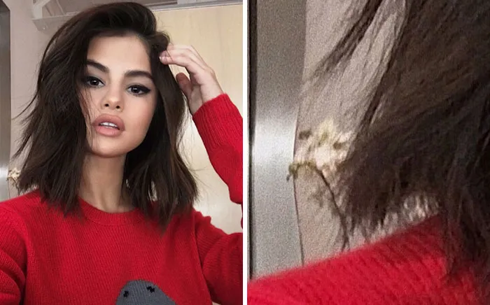 Selena Gomez’s Curvy Doorframe
