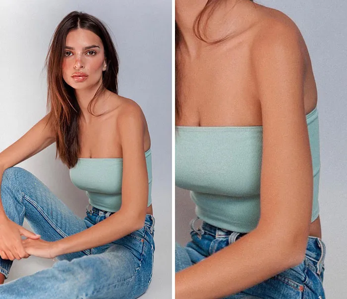 Emily Ratajkowski Posted This Photoshopped Photo By Photographer