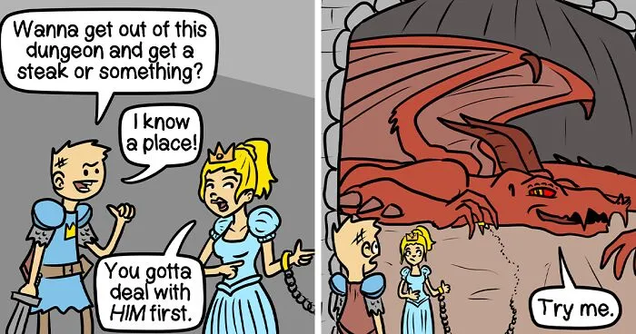 28 Heroic Comics With A Funny Twist That I Created