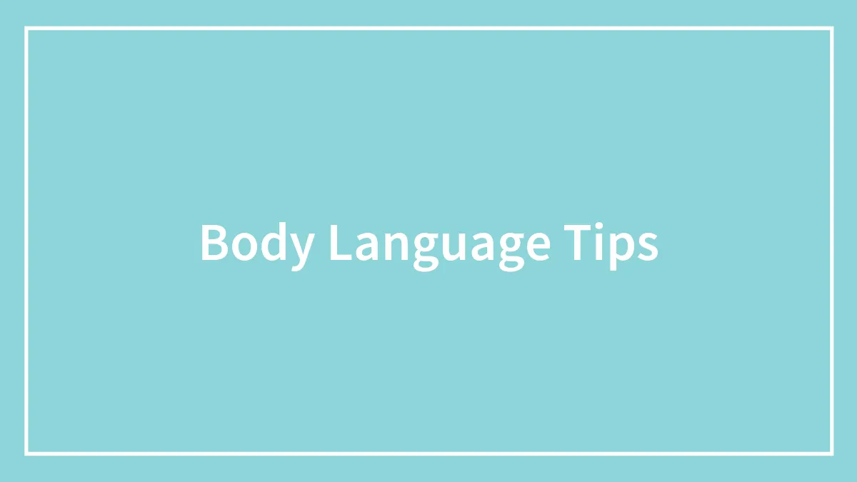 49 Body Language Tips That People In This Online Thread Swear By