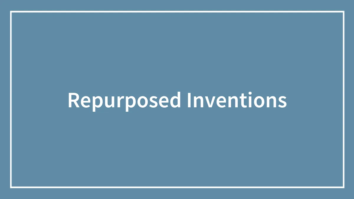 64 Repurposed Inventions, As Shared By People On The Internet