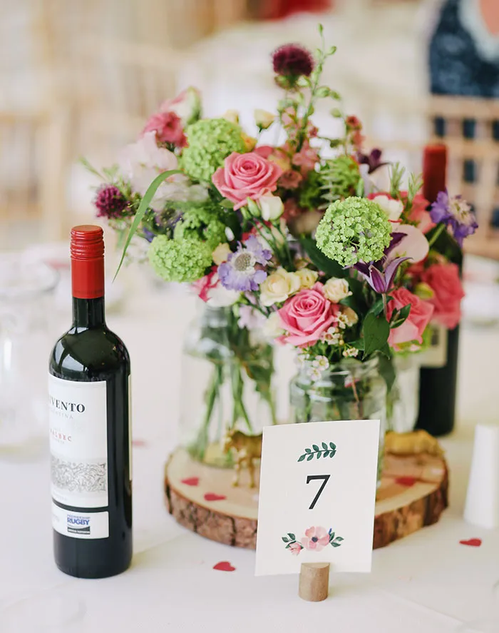 Personalize Reception Table Names