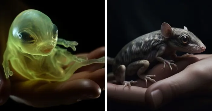 I Created Amazing Pictures Of Alien Babies, Generated By Artificial Intelligence (26 Pics)