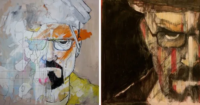 A Drawing Tribute To A Bunch Of Notable "Bad Guys"