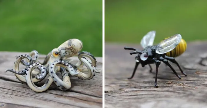 I Create Glass Figurines For Art Lovers And Nature Enthusiasts (10 Pics)