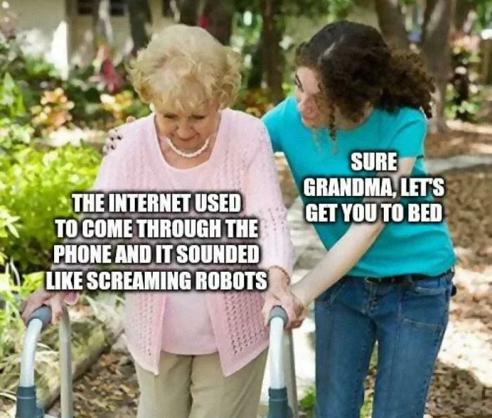 We Remember Dial-Up