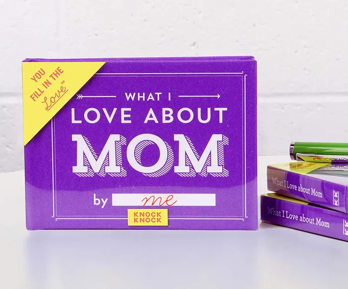 What I Love About Mom Fill In The Love Book