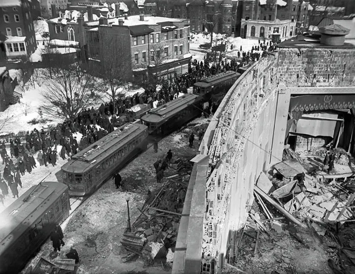 Desastre en el Teatro Knickerbocker. 30 de enero de 1922