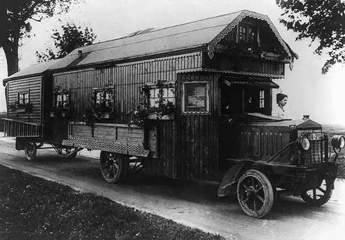 En 1922, un noble austriaco pone en marcha una "tienda ambulante de golosinas"