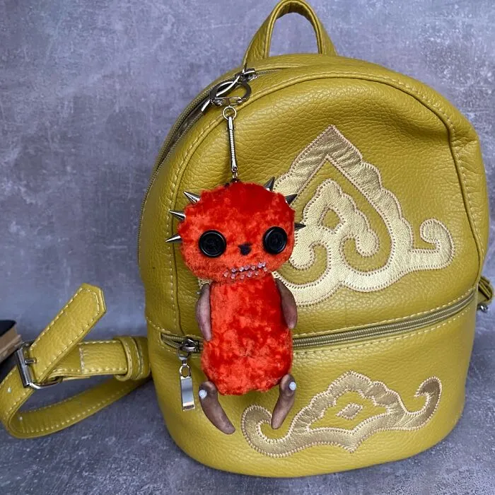 I Made Axolotl Inspired Keychain (4 Pics)