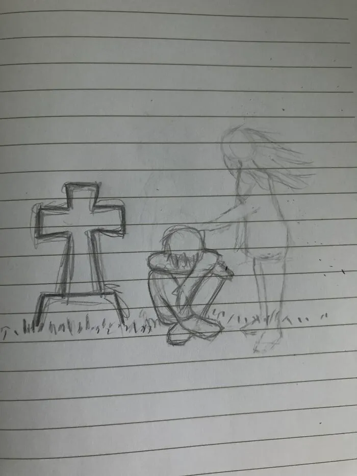 Kind Of Sad, Idk Why I Randomly Drew This