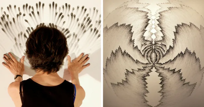 30 Incredible Drawings That Were Painted With Nothing But Fingers And Charcoal Dust By Judith Braun
