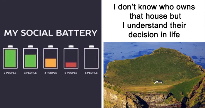 50 Introverts Share Spot-On And Funny Memes About Their Struggles On This Twitter Page