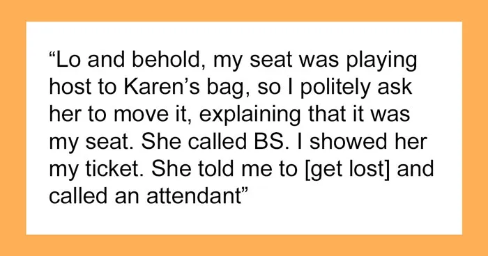 Woman Plots The Pettiest Revenge Against ‘Karen’ Who Refused To Move Her Bag From Her Prepaid Train Seat