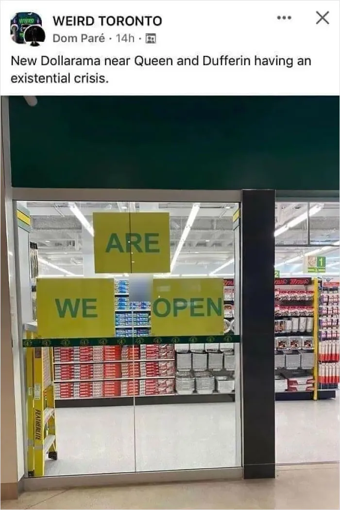 We Are Open