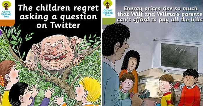 This Twitter User Renamed Popular Children's Reading Books Published By Oxford