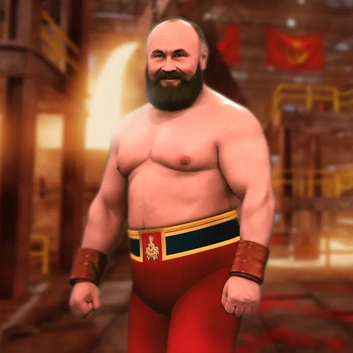 Vladimir Putin As Zangief