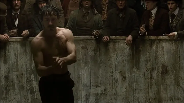 Sherlock Holmes in fighting ring