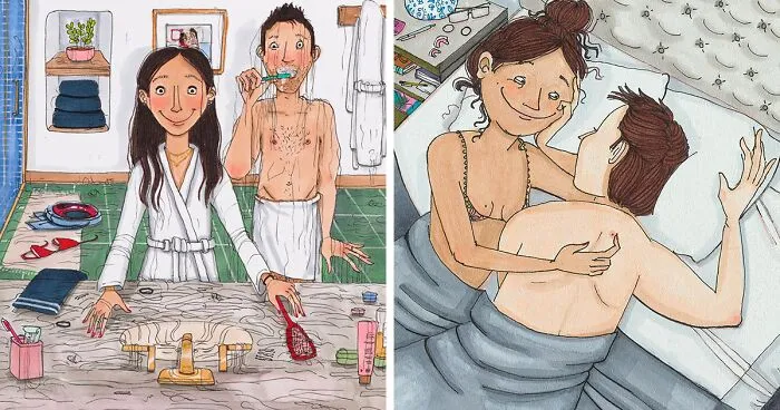 The Unspoken Side Of Long-Term Relationships: 30 Honest Illustrations By Amanda Oleander (New Pics)