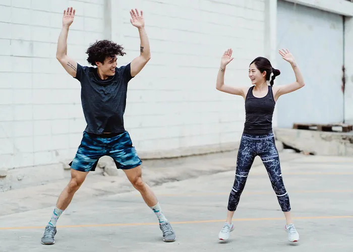 Do A Few Sets Of Jumping Jacks
