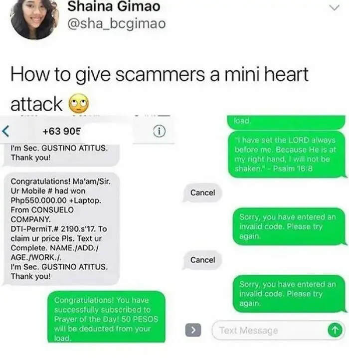 The Heavenly Scam