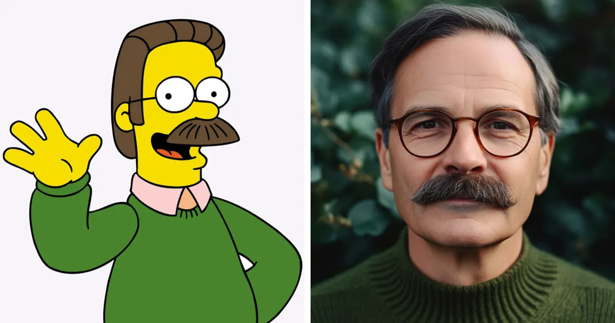 19 Personajes de los Simpsons generados por IA para que parezcan del mundo real