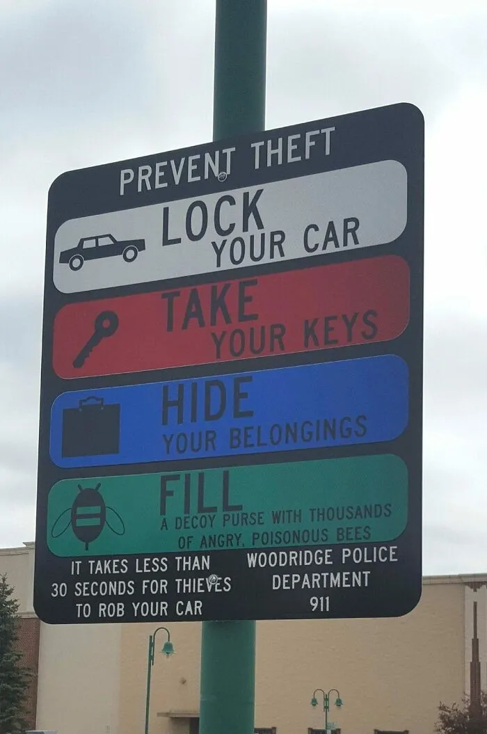 50 Silly, Funny, Dumb and Stupid Signs That People Have Shared In This Online Group