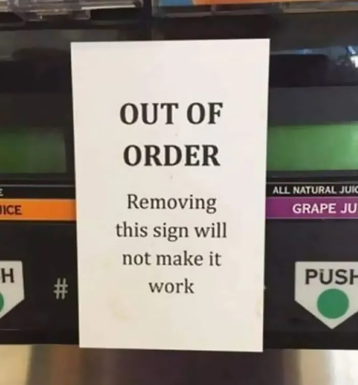 50 Silly, Funny, Dumb and Stupid Signs That People Have Shared In This Online Group