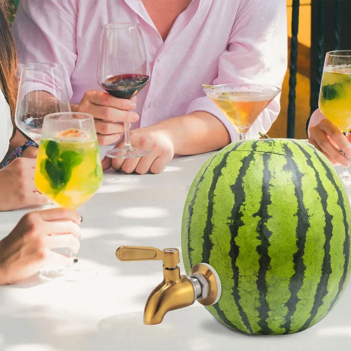 Watermelon tap kit on the table 