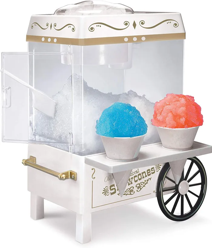 White snow cone maker 