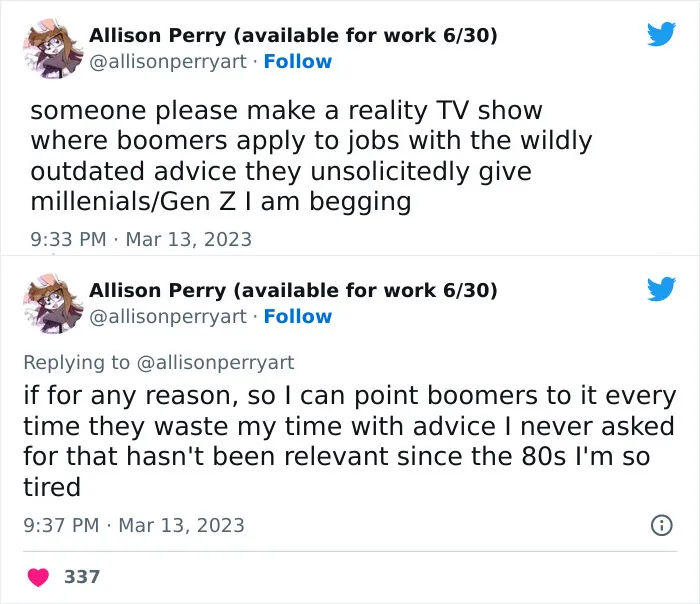 30 Tweets By Millennials And Gen Z Telling Boomers What They Really Think